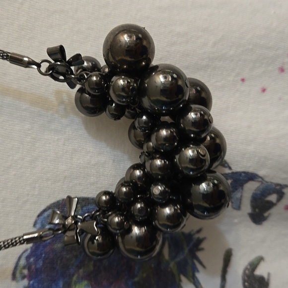 3 for $20☢️Necklace,beads,gun metal,chain,unique - Picture 2 of 6